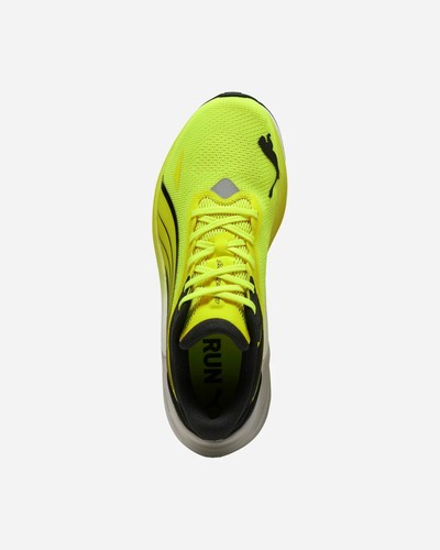 SCARPE PUMA ELECTRIFY NITRO 4 YELLOW ALERT FEATHER GREY UOMO 310789 07 - Imagen 4 de 5