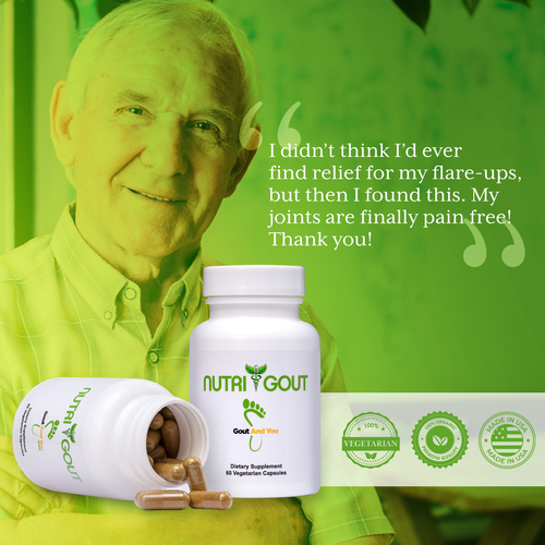 3 Bottles NutriGout Uric Acid Lowering and Gout Supplement from GoutandYou.com - Picture 4 of 10
