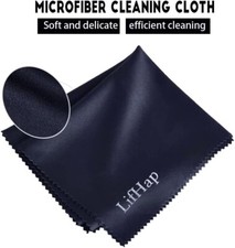 Extra Large Microfiber Cleaning Cloths12"x 12" for Glasses or Eyeglass, Lens,Eye