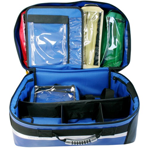Notfallrucksack MEDICUS L blau Plane gefüllt mit DIN 13157 - Bild 4 von 5