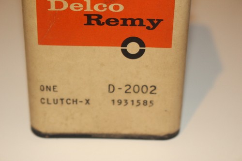 NOS Delco Remy 1931585 / D2002 Starter Drive - 1955-57 Corvette, Packard, Hudson - Foto 2 di 6