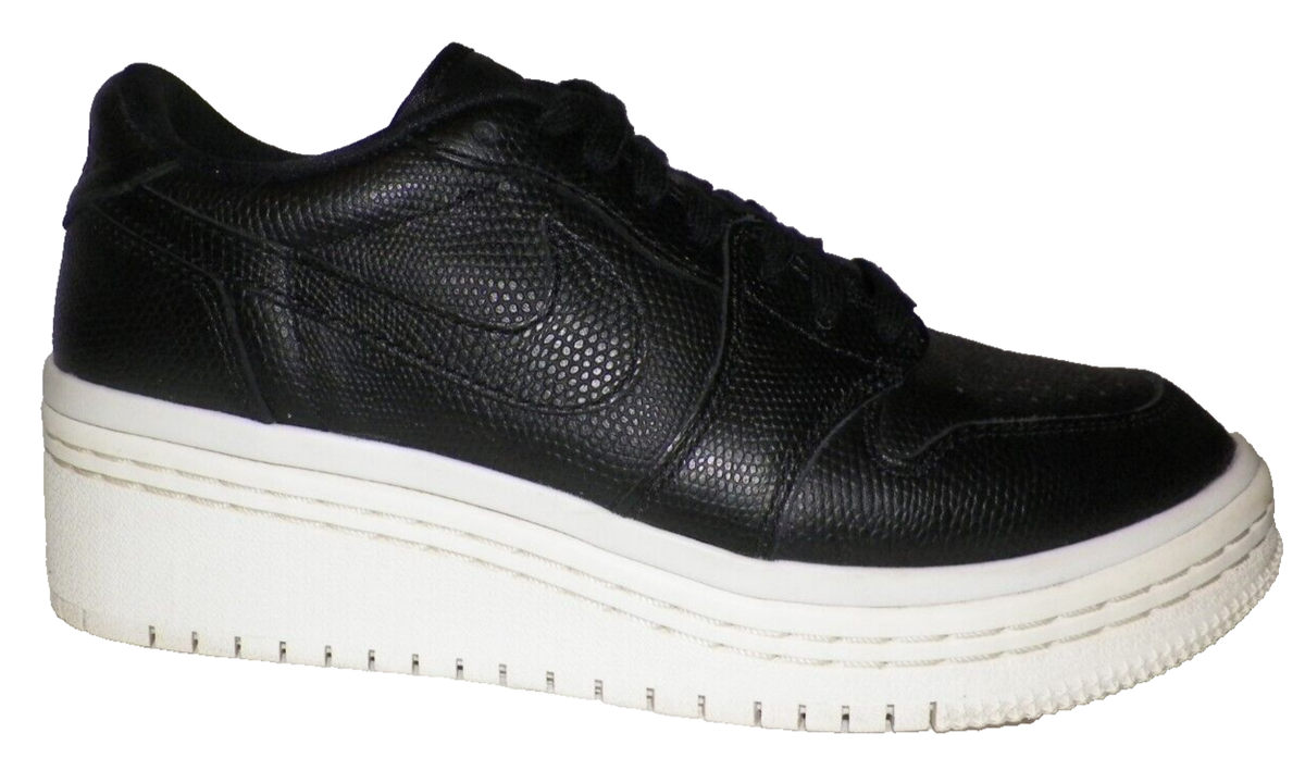 Women's NIKE Air Jordan Retro Low Lifted Shoes Phantom 1/4