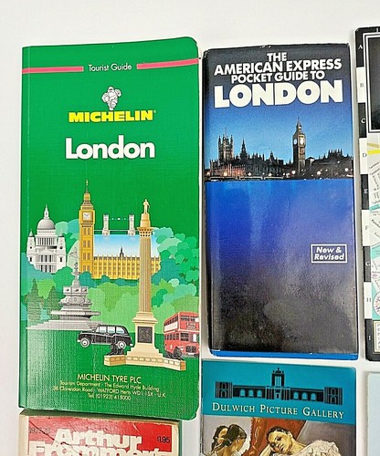 Michelin Tourist Guide Londres 1997, American Express Pocket Guide 1983, Londres... - Imagen 2 de 6