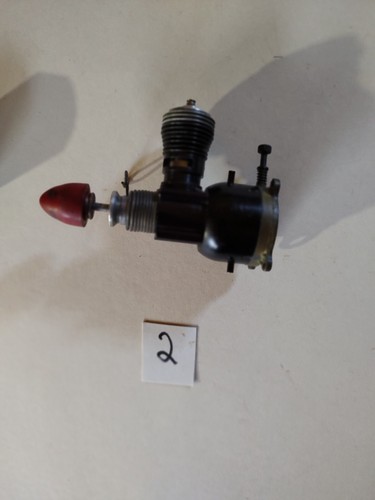 Cox Black Widow .049 Engine Cl/RC Run - Picture 3 of 8