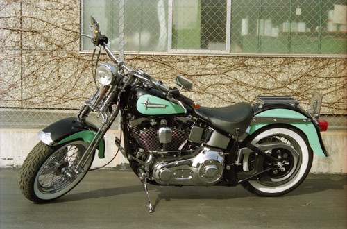 Lenker CPO "Oldstyle" Harley® Springer-Rändelung Kabelkerbe Teilegutachten - Bild 5 von 8