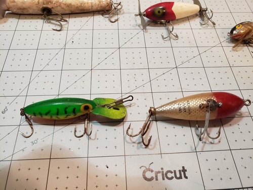 11 Vintage Fishing Lures G Film Mepps Kastmaster Heddon Storm and More - Picture 13 of 24