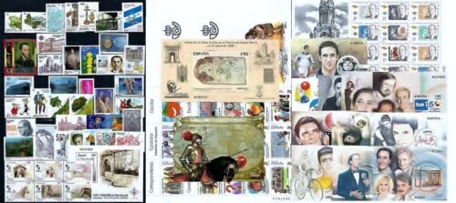 2000 SPAIN ESPAÑA  COMPLETE YEAR SET(18S/S + STAMPS) - Picture 1 of 1