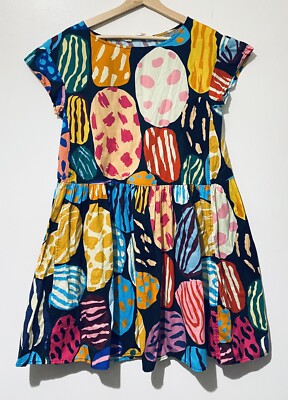 gorman beach dress 'Big Rocks' Print Size 10 Style:Backless Black Long Dress, Black Color:Matcha