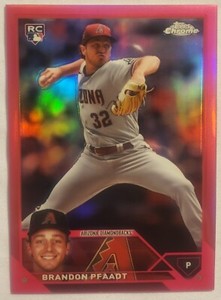 2023 Topps Chrome Update Brandon Pfaadt #USC156 (RC) Magenta Refractor /399