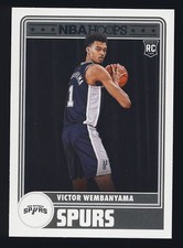 2023-24 NBA Panini Hoops Base Tribute Insert Rookie #298 Victor Wembanyama RC