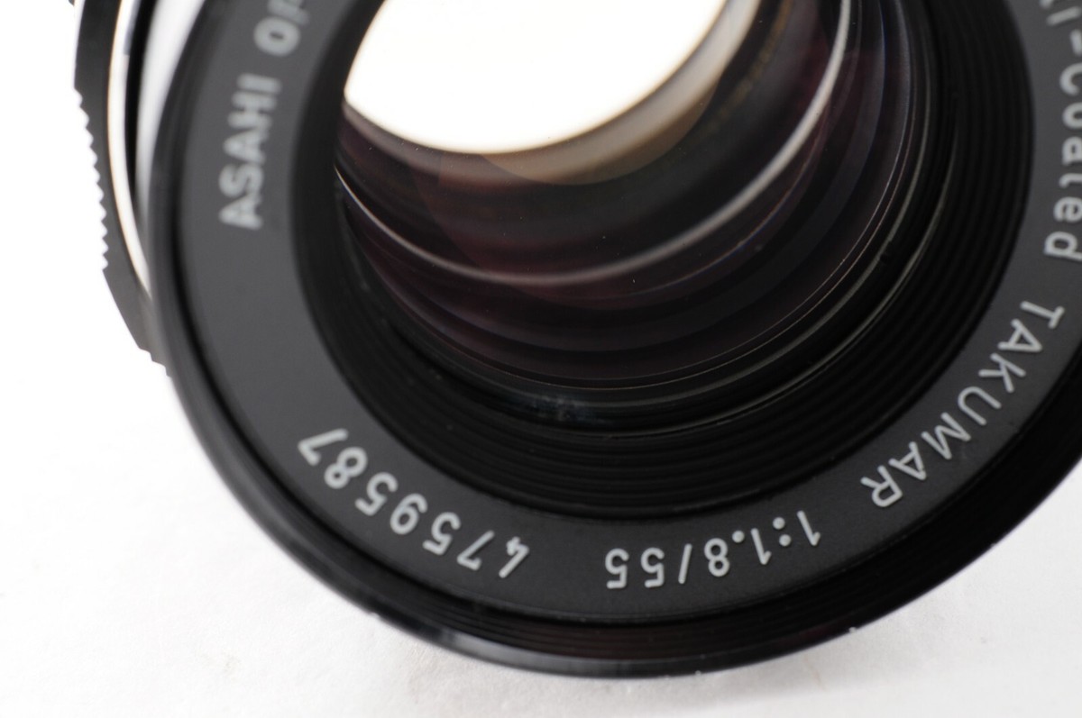 ASAHI SMC Takumar 55mm f1.8 Lens M42 Mount From Japan | eBay
