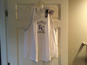 Details About Nwt Women S Under Armour Mlb Kansas City Royals Tank Top Tee Size Xlarge