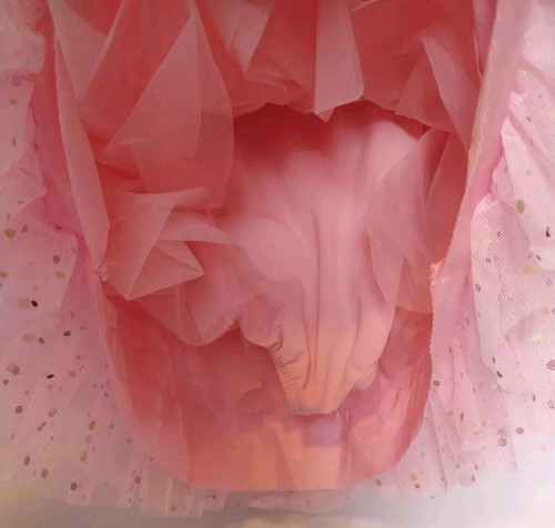 Weissman Tutu rosa Pailletten Ballett Tanz Kostüm Schleife Halloween Kleinkind XSC - Bild 4 von 9