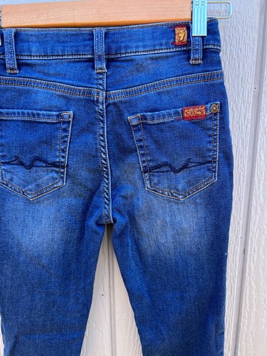 Girls 7 For all mankind Jeans paxtyn size 8 Pants Destroyed Clothes Summer Pants - Picture 5 of 10