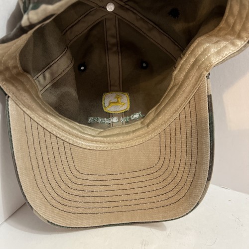 John Deere Camo Hat Infinity Her Adjustable Back CLEAN - Picture 3 of 8