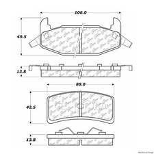 Rear Disc Brake Pad for Lumina, Regal, Cutlass Supreme, Grand Prix (300.03770)