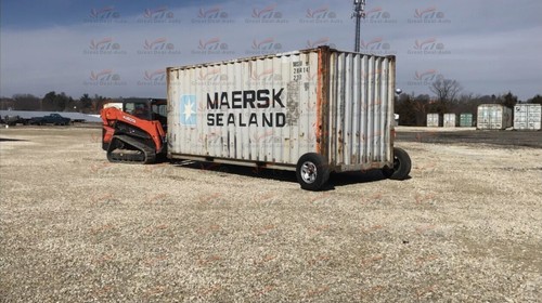 Shipping Container Wheels 8x6.5" Lug Bolt on Spindle Kit For 20/40ft Container - Picture 4 of 5