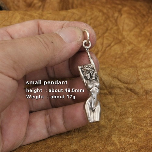 925 Sterling Silver Sexy Angel Girl Pendant Charms Details Jewelry TA371A BZ - Picture 13 of 16