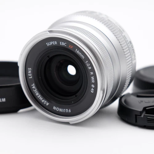 FUJIFILM Fuji Fujinon XF 16mm F/2.8 R WR Silver [ Nea Mint ]