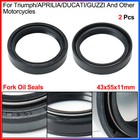 Fork Oil Seals 43x55x11mm For Triumph/Aprilia/Ducati/Gu zzi And Other Motorcycles