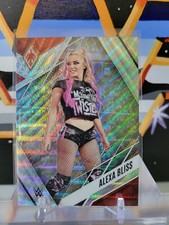 2023 Panini WWE Chronicles Alexa Bliss #305 Phoenix Silver Wave Parallel