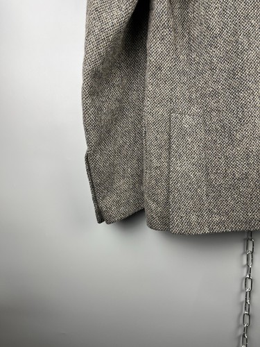 Salvatore Piccolo Napoli Wool Tweed Button Italian Blazer Jacket Gr. 48 / M - Bild 14 von 19