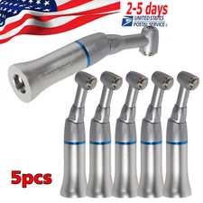 Dental Slow Low Speed Handpiece Contra Angle Push Button E-type Attach NSK STYLE