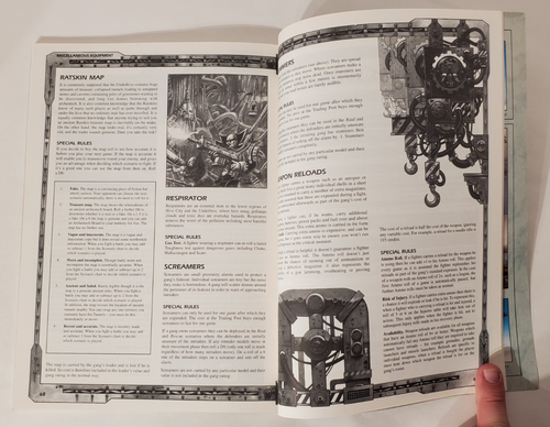 WARHAMMER 40.000 40K NECROMUNDA SC REGOLAMENTO CODICE GIOCHI OFFICINA 1995 - Foto 3 di 5