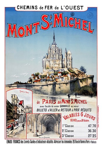 Plakat Westbahn - Mont Saint-Michel - Bild 1 von 2