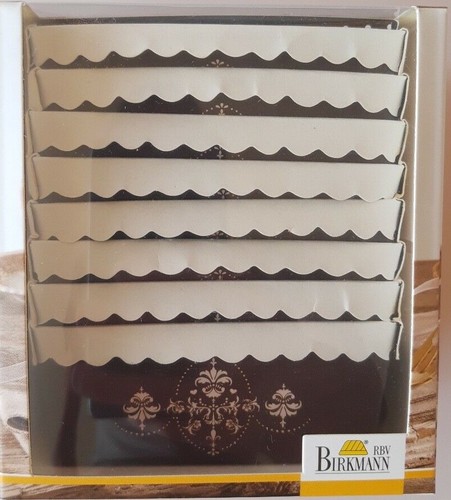 Birkmann 8er Set Papierbackformen Kuchenform Backform 9,5 x 5 cm, Geschenk - Bild 2 von 4