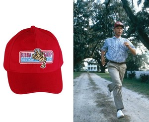 bubba forrest gump shrimp co baseball cap company running jogging