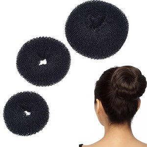 3pcs Donut Bun Maker Hair Bun Maker Hairstyle Diy Tool Ring Shaped