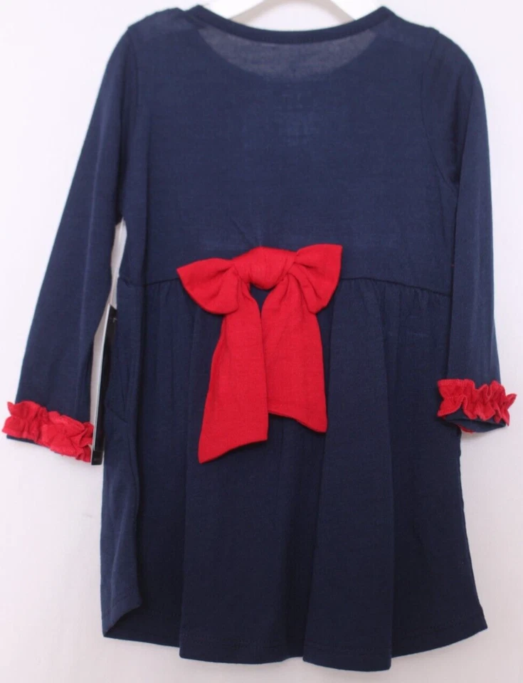 NUEVO UConn Huskies Coliseo Atletismo Azul Marino Vestido Conjunto Florero Niña (6-12) Foto 4 de 4