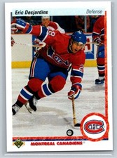 1990-91 Upper Deck #428 Eric Desjardins Montreal Canadiens Rookie RC