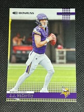 JJ McCarthy 2024 Donruss Retro Rookie #27 Minnesota Vikings A
