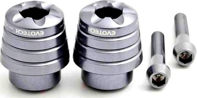 Evotech Contrappesi stabilizzatori manubrio Blu