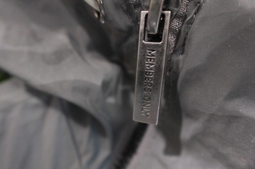Members Only Sport M.O. Silver Space Suit Jacket Reflective Hooded Men's M - New - Picture 7 of 13