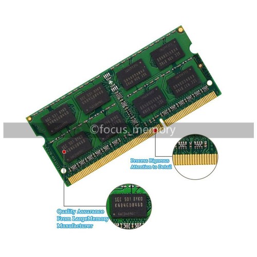 Kingston 10pcs 8GB Ram DDR3-1600MHz PC3-12800S SO-DIMM Laptop Memory 1.5V 204pin - Picture 2 of 6