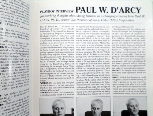 Der Playboy Unterhaltungselektronik Interviews 1991 Briesch D'Arcy Fidler Hametz... - Bild 4 von 5