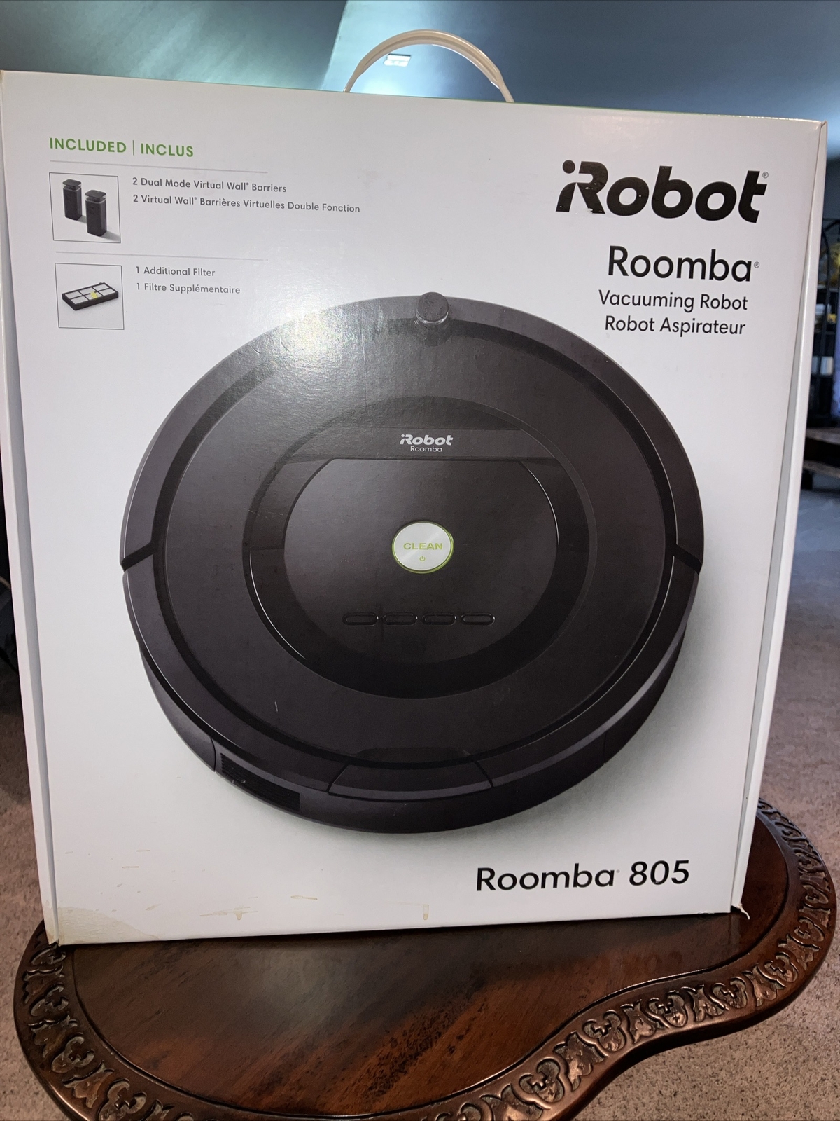 iRobot Roomba 805 Robot Vacuum Cleaner Unopened Box eBay
