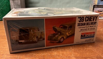 Monogram 1/24 '39 Chevy Sedan Delivery 1978 Issue Sealed | eBay