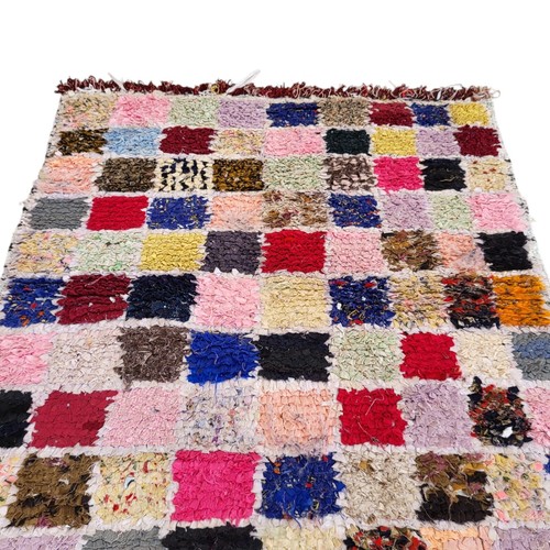 Moroccan Handmade Rug Boujaad Rug Azilal Berber Colorful Patchwork Tribal Carpet - Picture 15 of 24