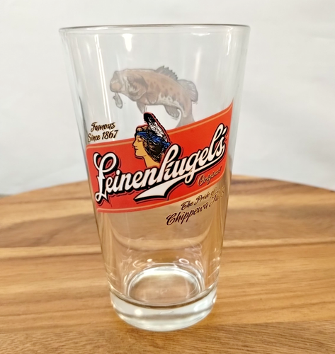 Leinenkugel 4er Set Angeln Bier Pint Cocktail Trinkglas - Bild 8 von 9