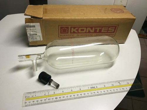 Kontes® 2000 ml Single Valve Atmosphärische Umweltflasche - Bild 1 von 6