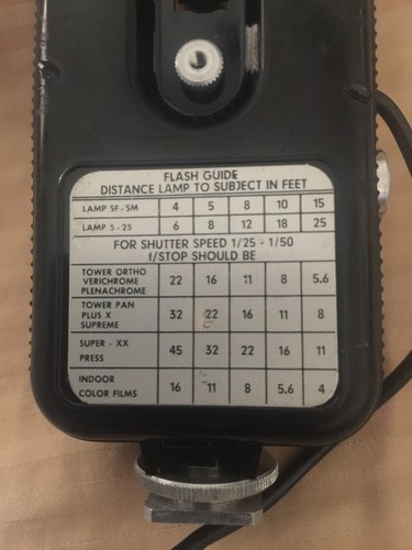 Vint Duo-Luse Empress Flash Gun Camera Accessory Germany Case Metal Light - Picture 7 of 9