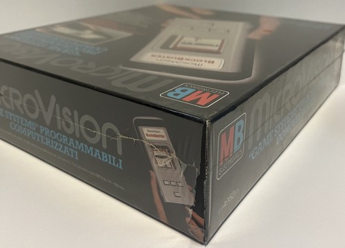 KONSOLE MILTON BRADLEY MICROVISION SPIELSYSTEM VINTAGE 1979 NEU WERKSEITIG VERSIEGELT - Bild 4 von 23