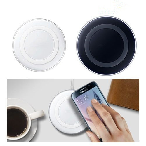 CARGADOR QI WIRELESS CHARGER INALAMBRICO DE CARGA PARA SAMSUNG GALAXY S6/S7 EDGE - Photo 1 sur 6