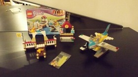 "LEGO" Friends 3063 Flight School with Seaplane Complete with BA + Original Packaging Excellent!!!