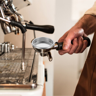 58Mm Blindsieb Quickmill Liner Kaffeemaschinen-Reinigungsnetz Kaffeerückstände