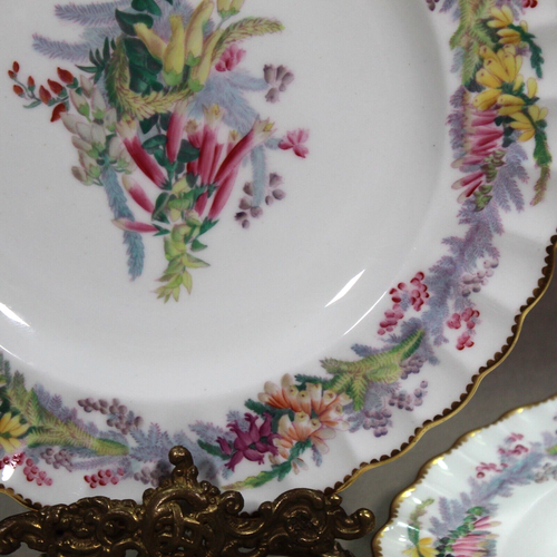 Copeland Floral Foxglove Salad Plates 8.5'' x 4 - Picture 6 of 12